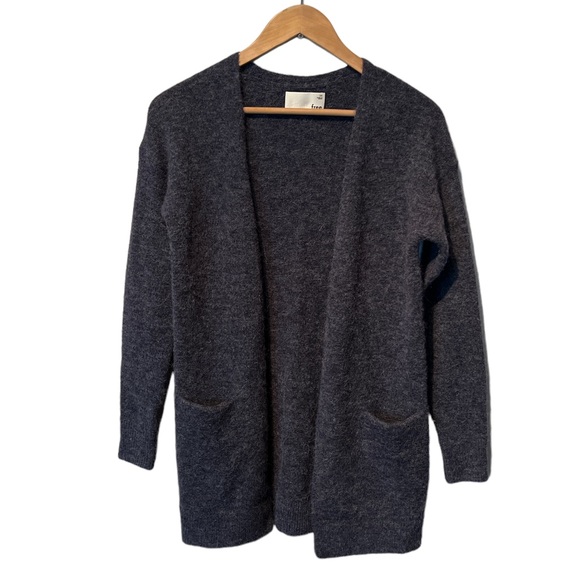 Wilfred Free Alpaca Wool blue open front cardigan sweater XS - Picture 1 of 4